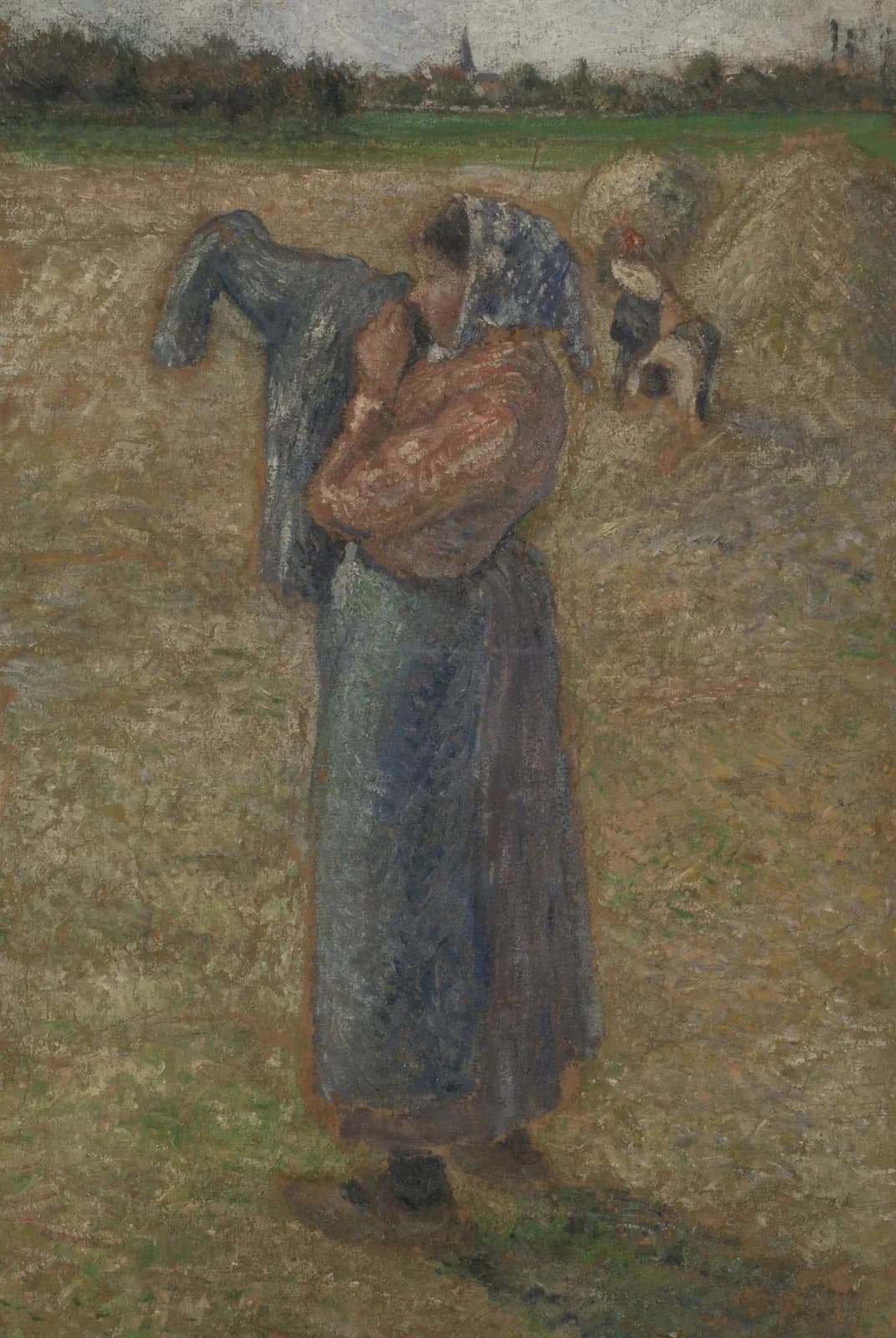 Boerin op het veld – Camille Pissarro