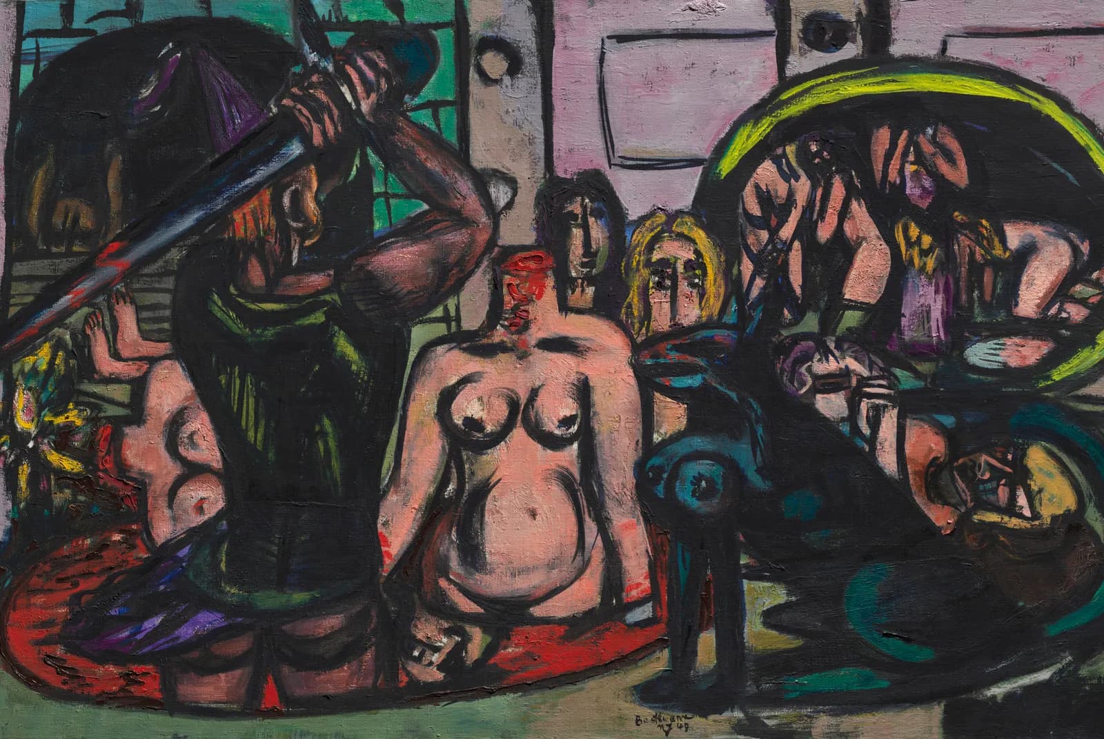 Perseus' laatste plicht – Max Beckmann