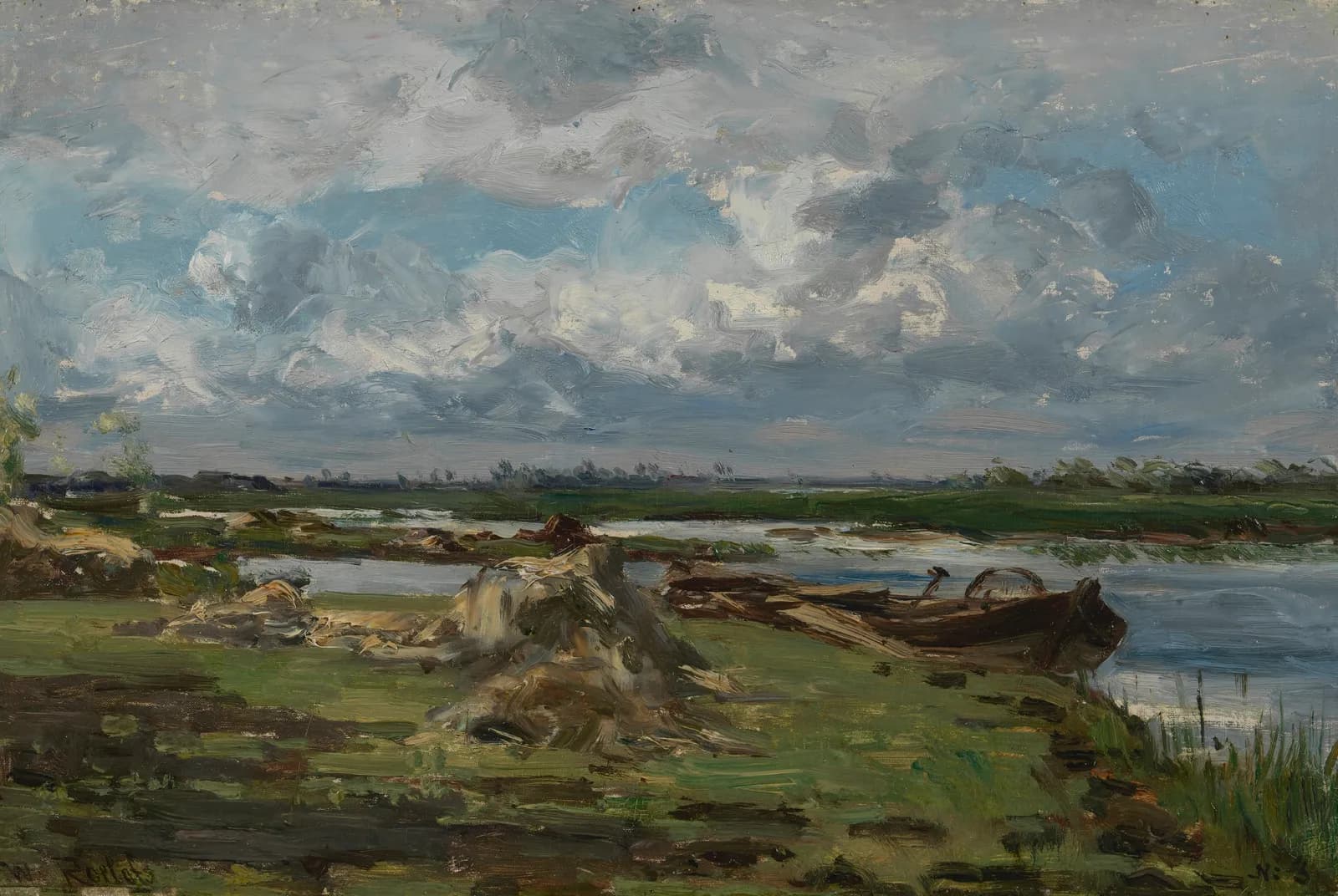 Plassen bij Kortenhoef – Willem Roelofs