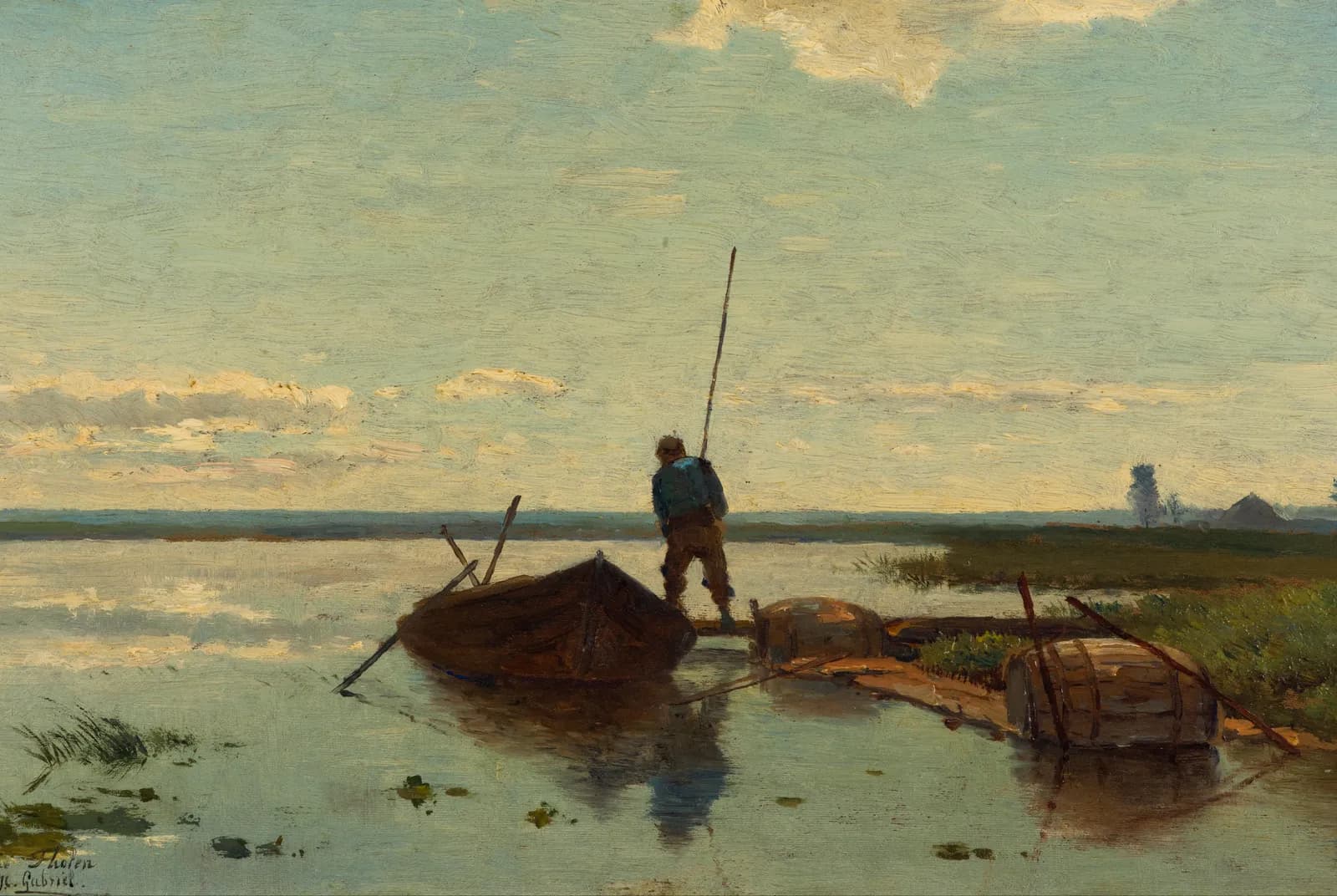 Polderlandschap – Paul Joseph Constantin Gabriël