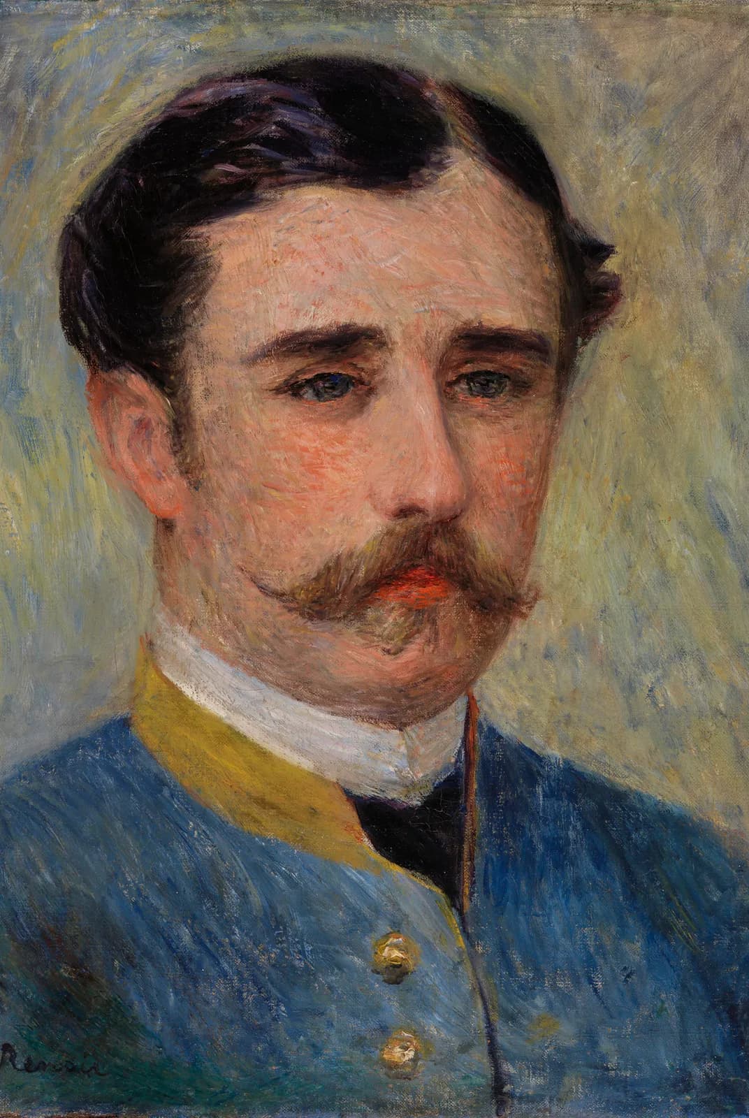 Portret van een man (meneer Charpentier) – Pierre-Auguste Renoir