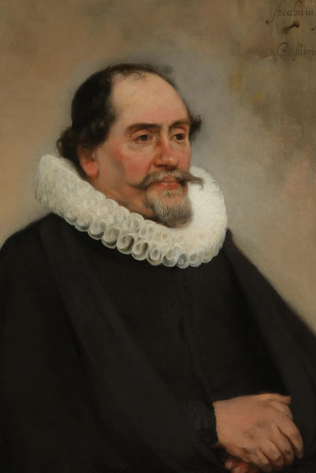 Portret van Abraham de Potter, zijdelakenkoopman in Amsterdam – Carel Fabritius