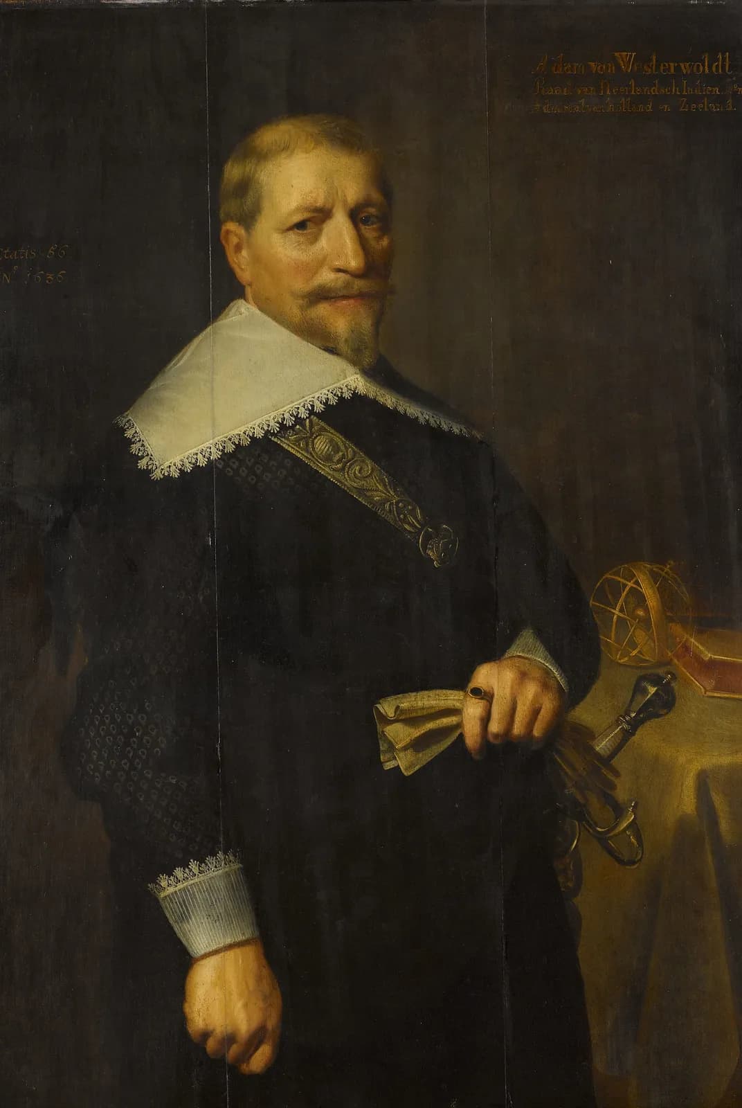 Portret van Adam van Westerwolt (1580-1639)