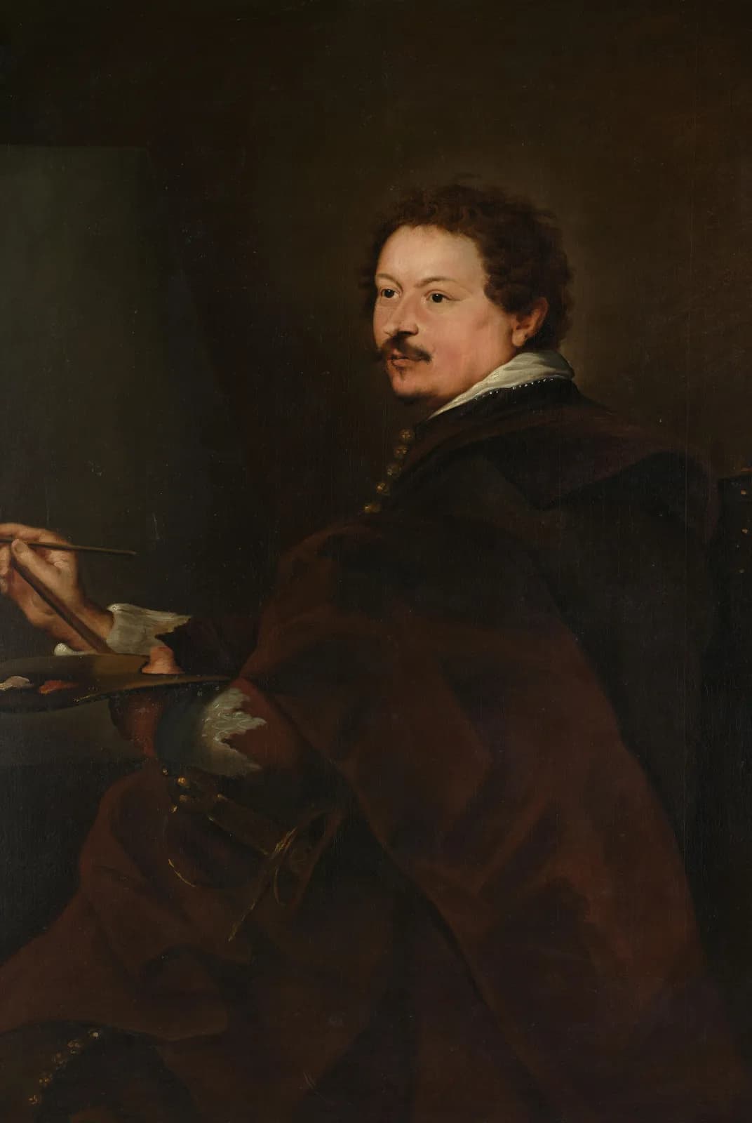 Portret van Andries van Eertvelt (1590-1652)