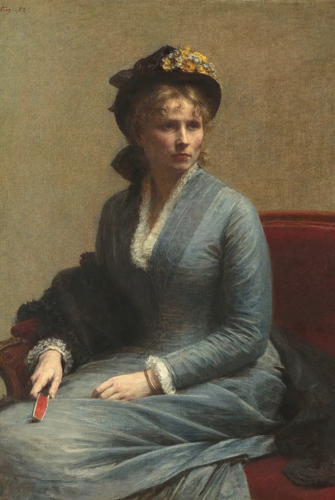 Portret van Charlotte Dubourg – Henri Fantin-Latour