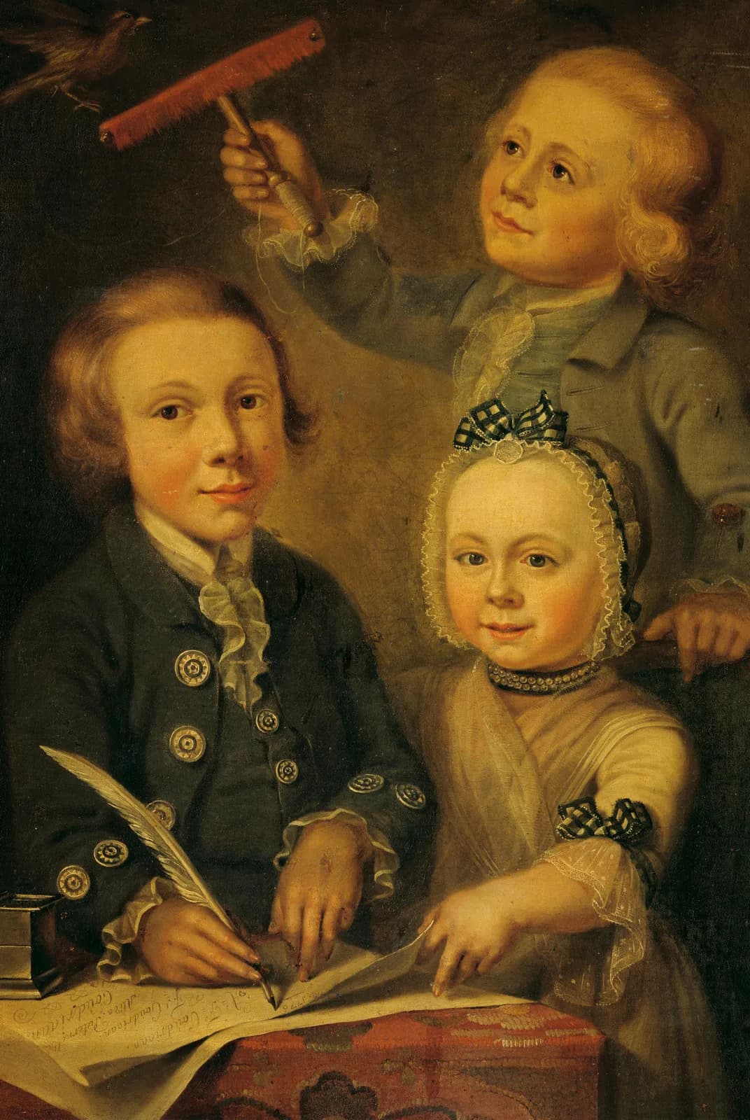 Portret van de kinderen van Barend Goudriaan – Cuylenburgh jr.