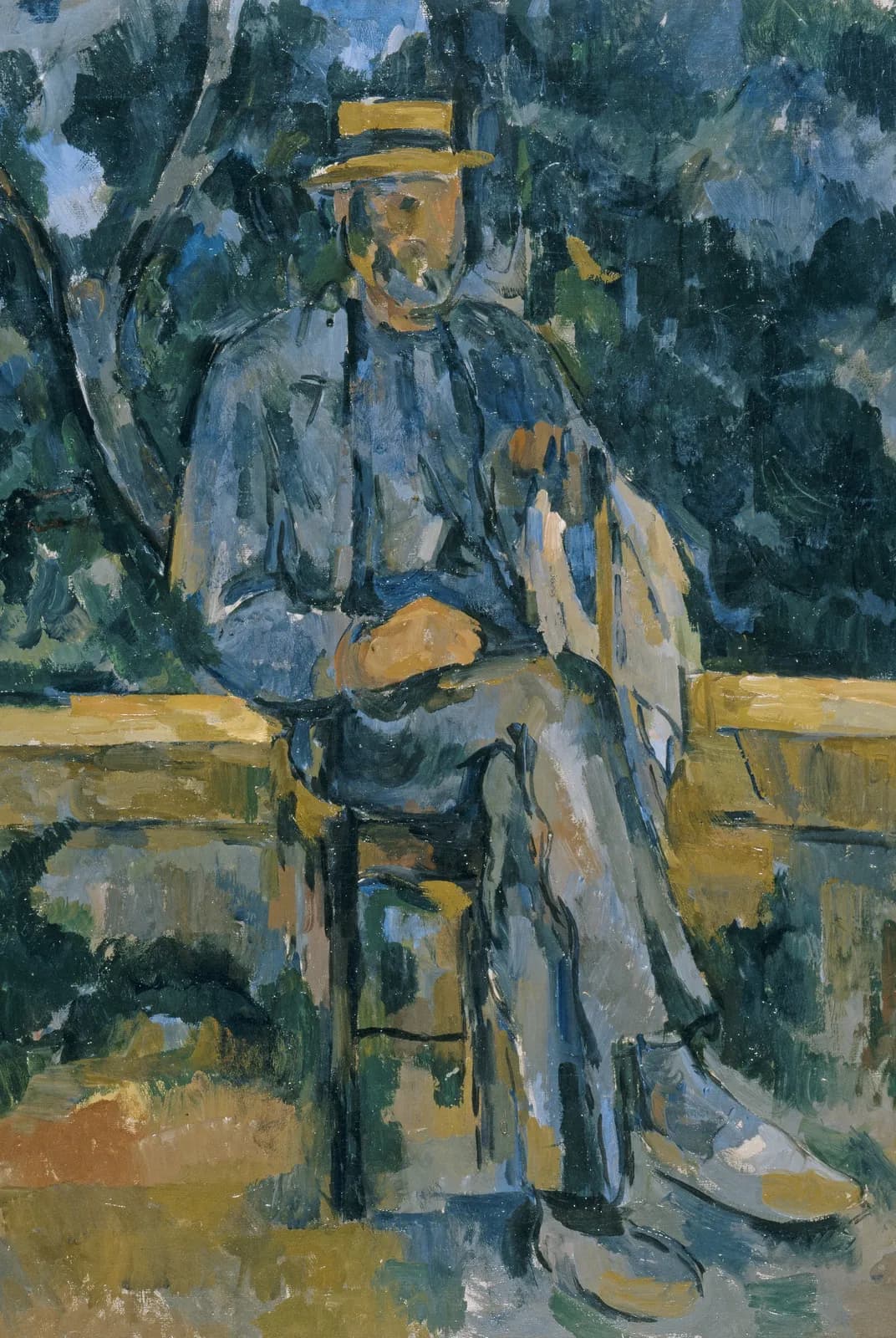 Portret van een boer – Paul Cézanne
