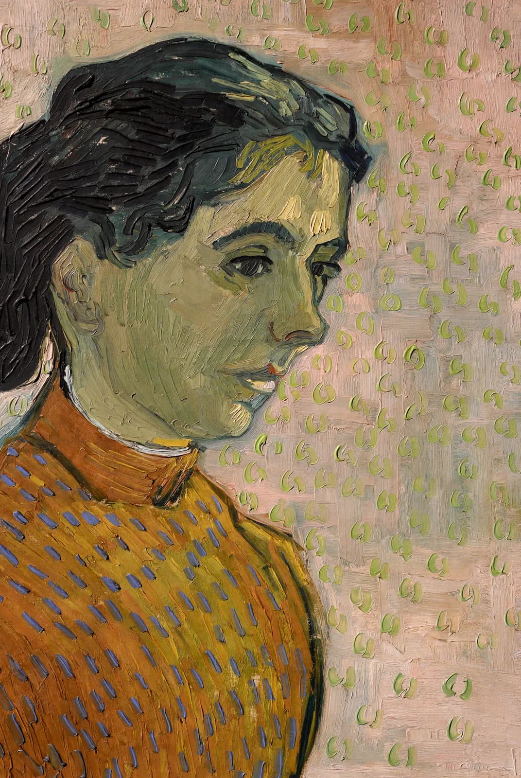 Portret van een jonge vrouw – Vincent van Gogh