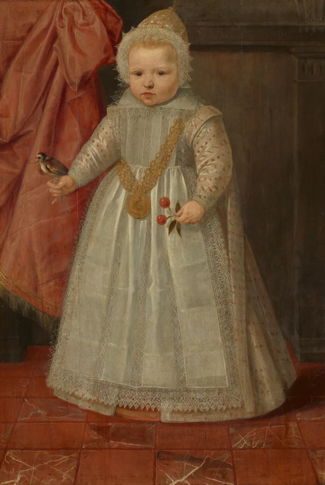 Portret van een jongetje, misschien Lodewijk van Nassau