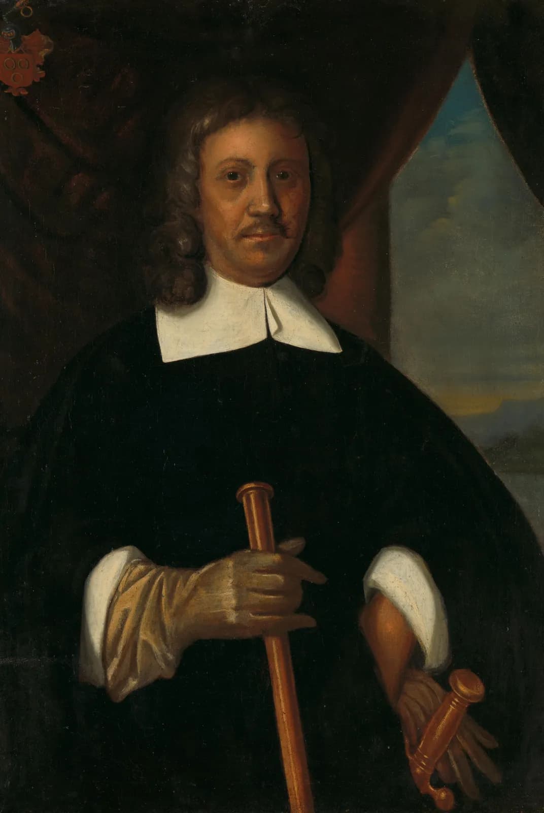 Portret van een man, bekend als het portret van Anthony van Riebeeck