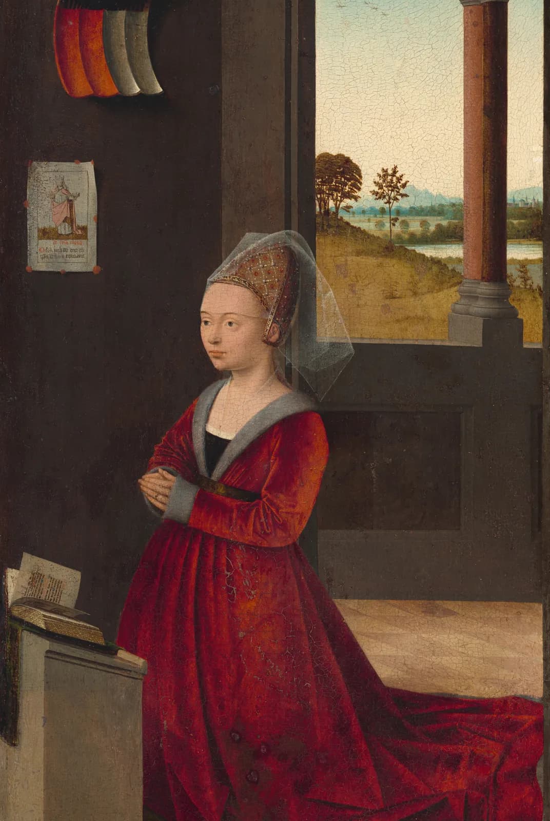 Portret van een schenkster (Berlijn) – Petrus Christus
