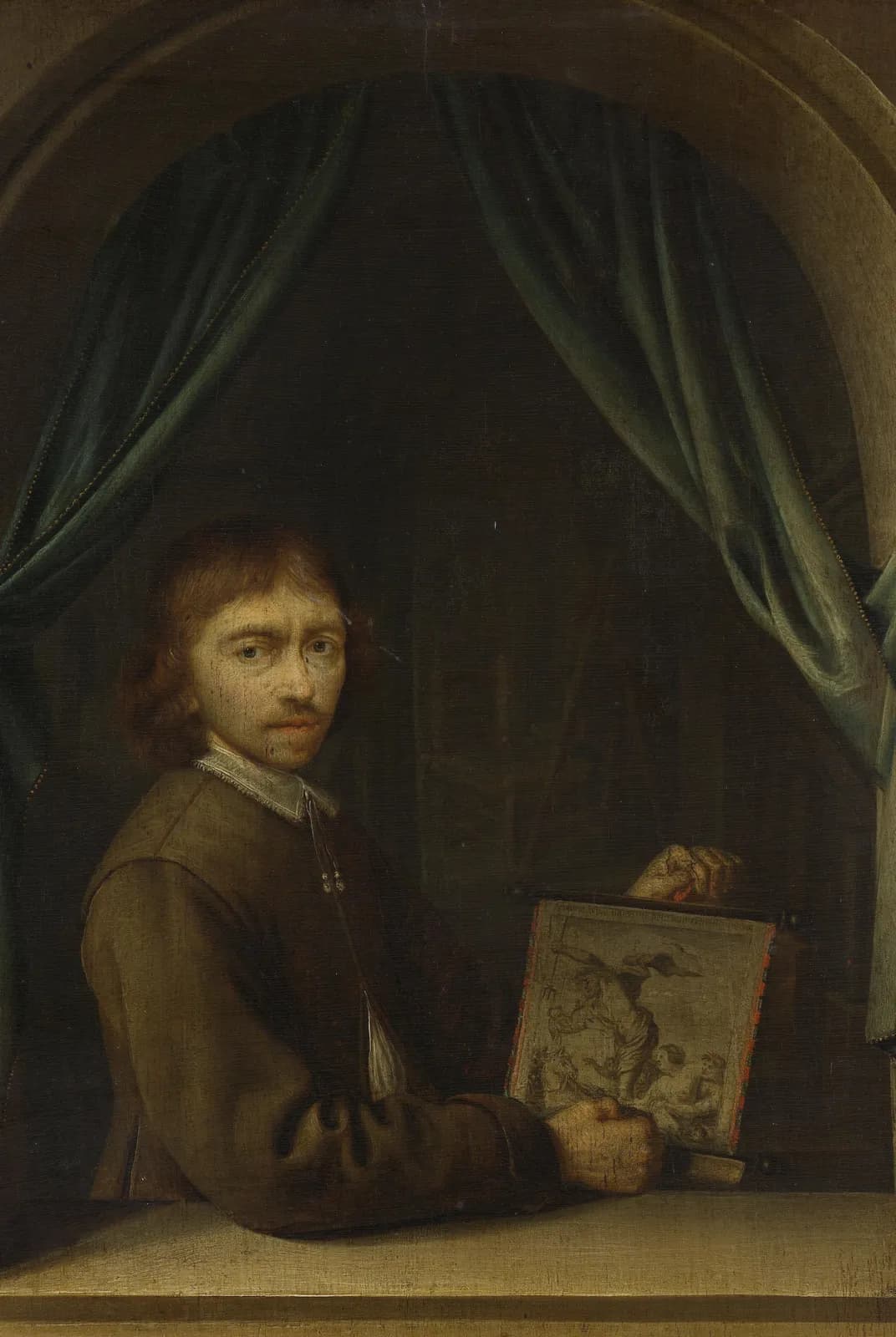 Portret van een schilder