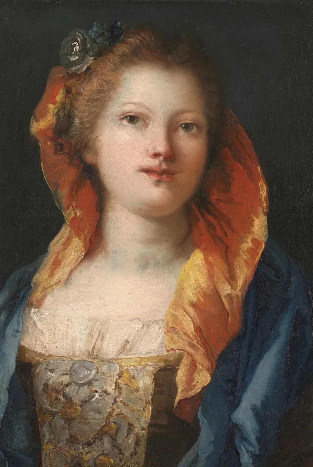 Portret van een vrouw – Giovanni Domenico Tiepolo