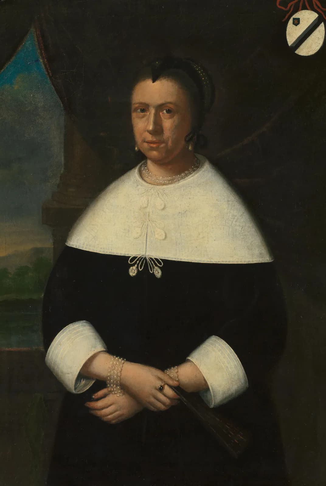 Portret van een vrouw, bekend als het portret van Elisabeth