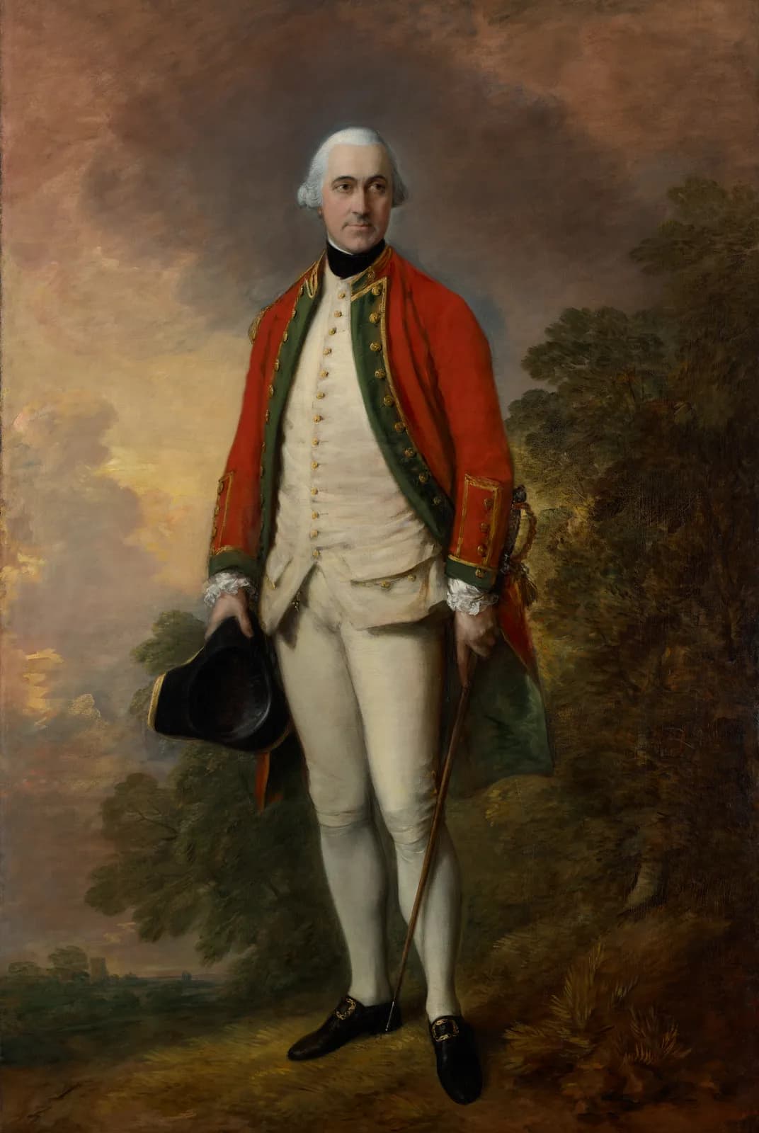 Portret van George Pitt, eerste baron Rivers – Thomas Gainsborough