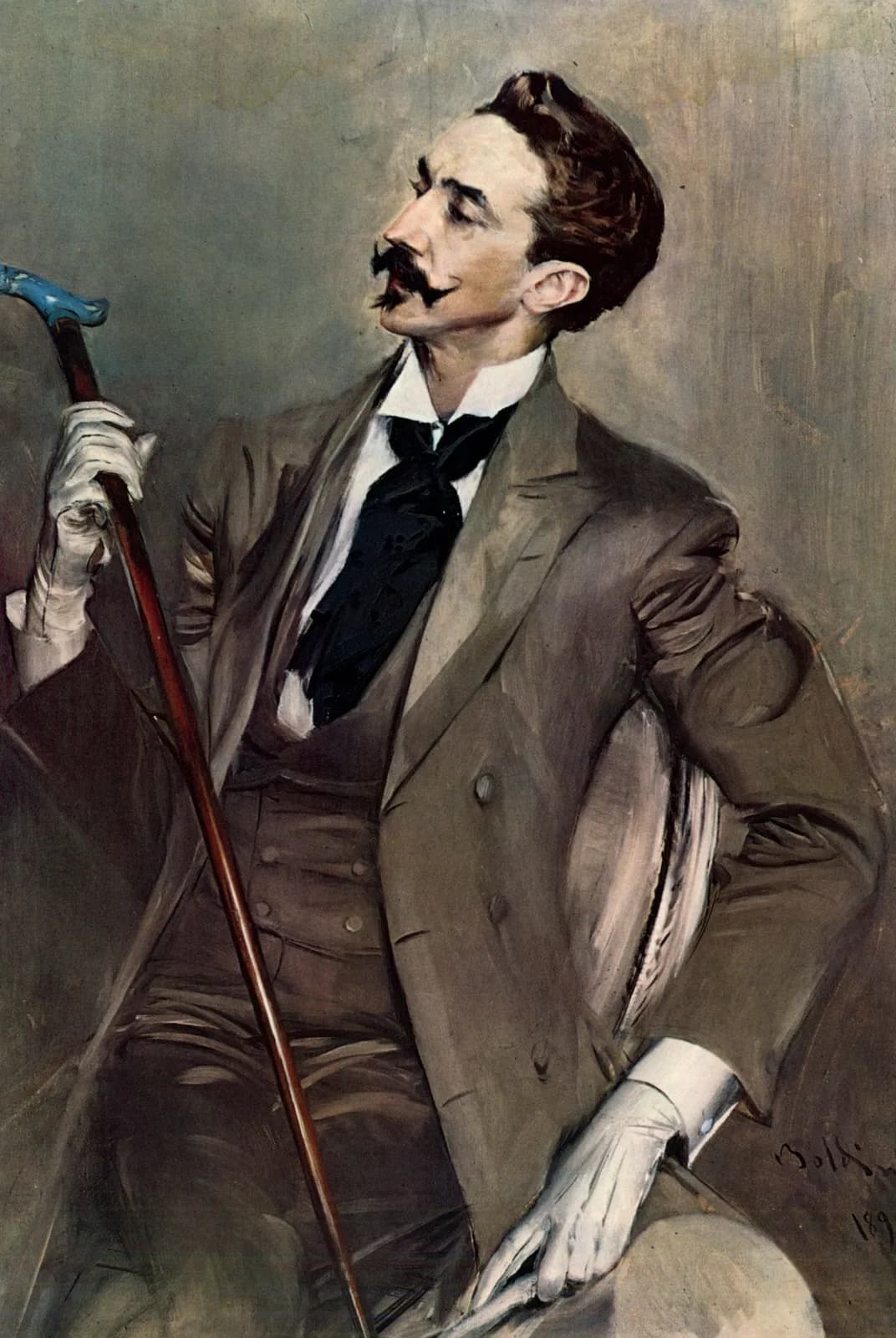 Portret van graaf Robert de Montesquiou – Giovanni Boldini