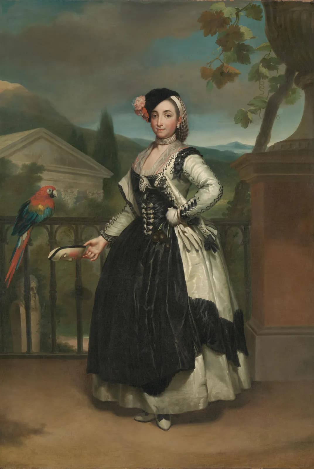 Portret van Isabel Parreño y Arce, markiezin van Llano – Anton Raphael Mengs