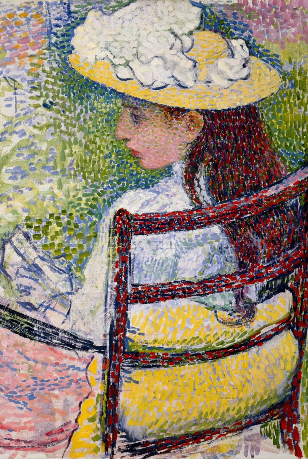 Portret van Jeanne Pissarro – Théo van Rysselberghe