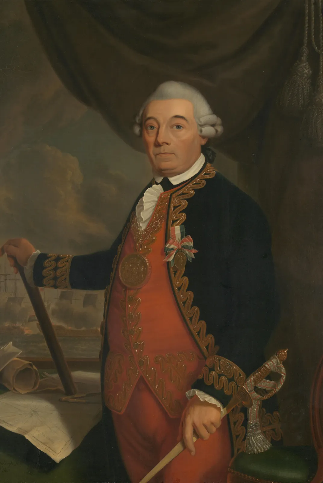 Portret van Johan Arnold Zoutman – Cuylenburgh jr.