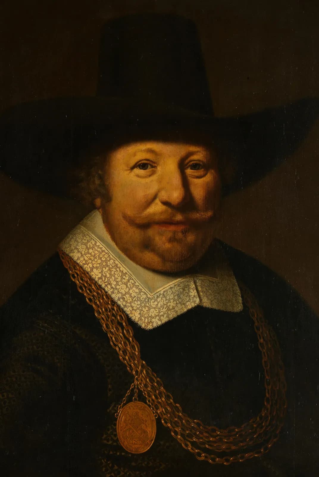 Portret van Joos van Trappen, genaamd Banckert, vice-admiraal