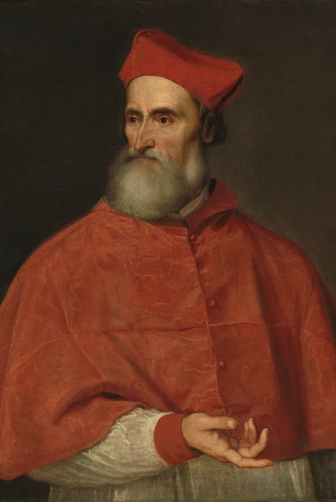 Portret van Kardinaal Pietro Bembo – Tiziano Vecellio