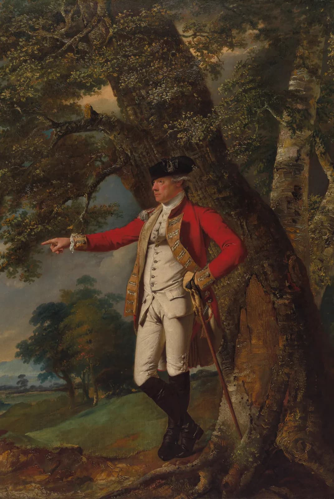 Portret van kolonel Charles Heathcote – Joseph Wright of Derby