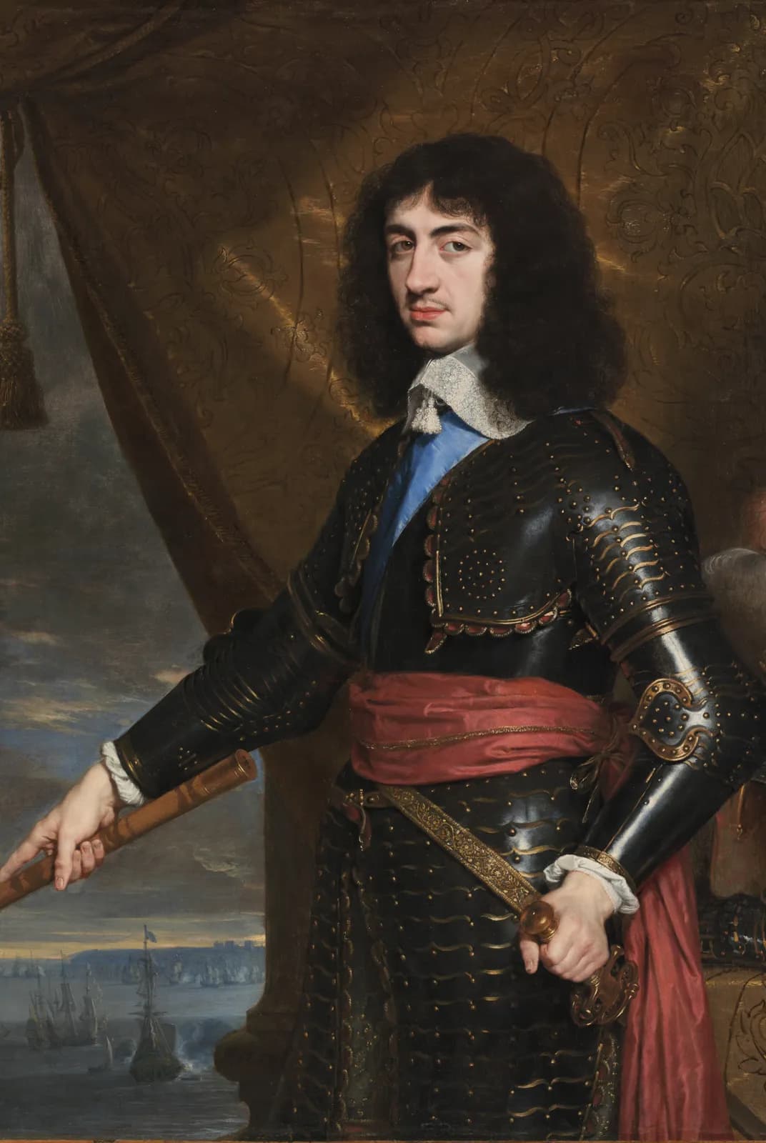 Portret van koning Karel II van Engeland – Philippe de Champaigne