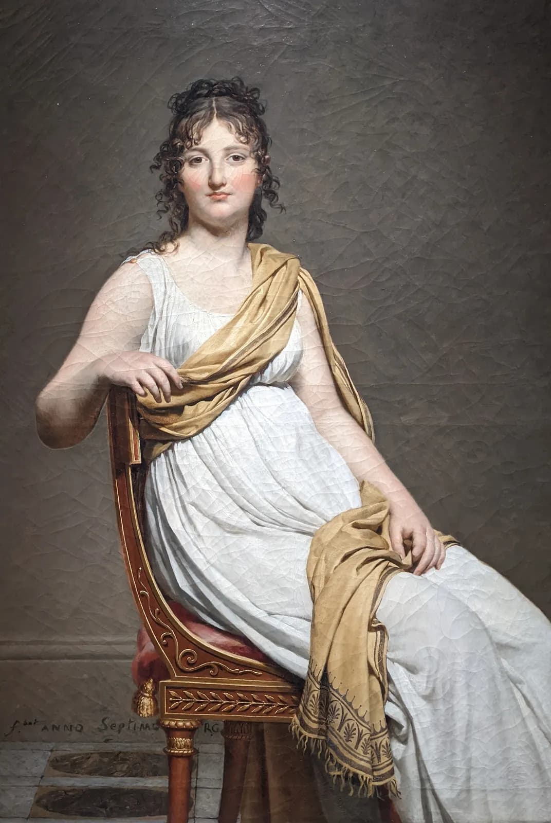 Portret van Madame de Verninac – Jacques-Louis David