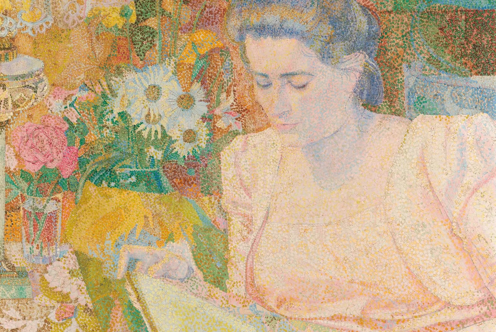 Portret van Marie Jeanette de Lange – Jan Toorop