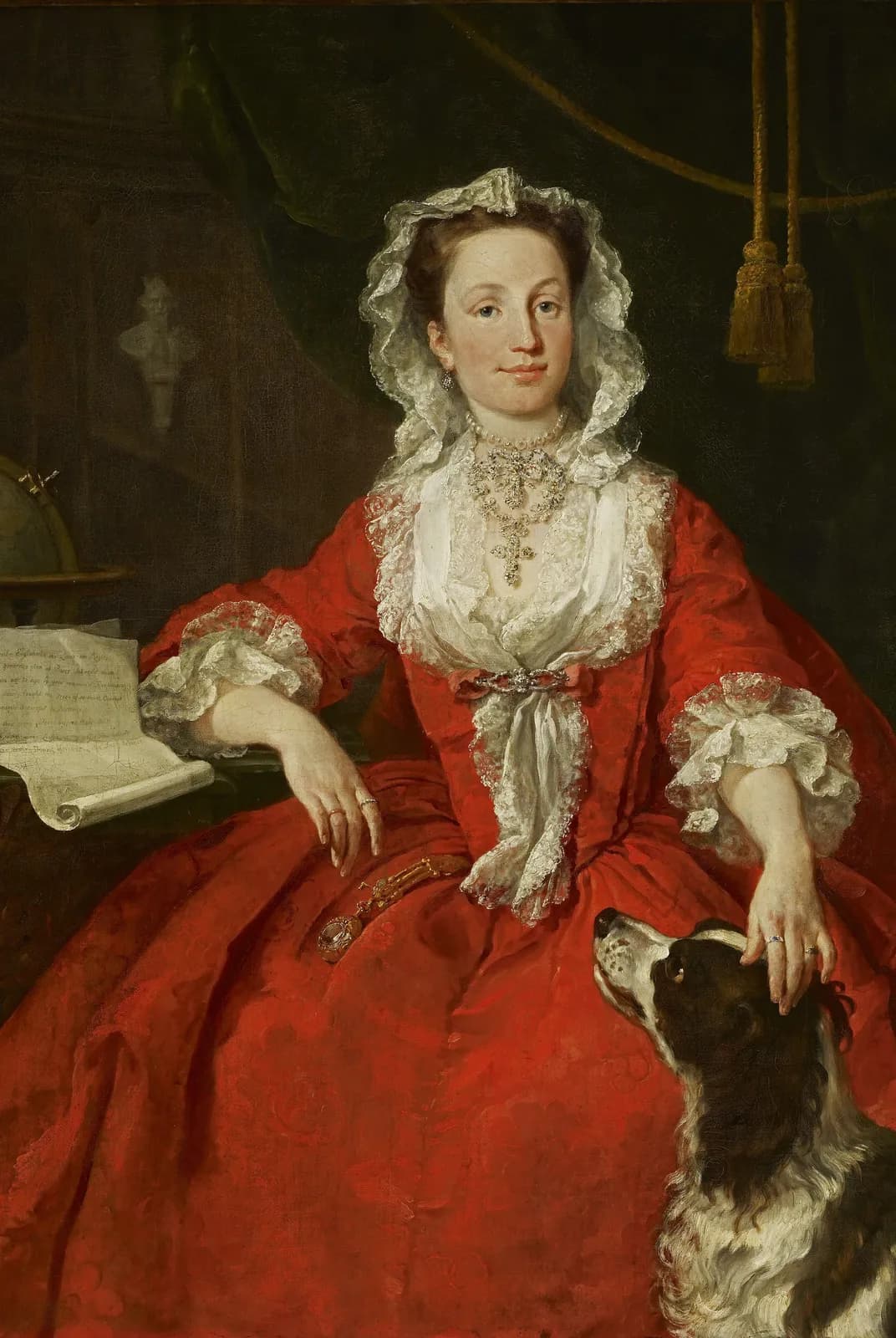 Portret van Mary Edwards – William Hogarth