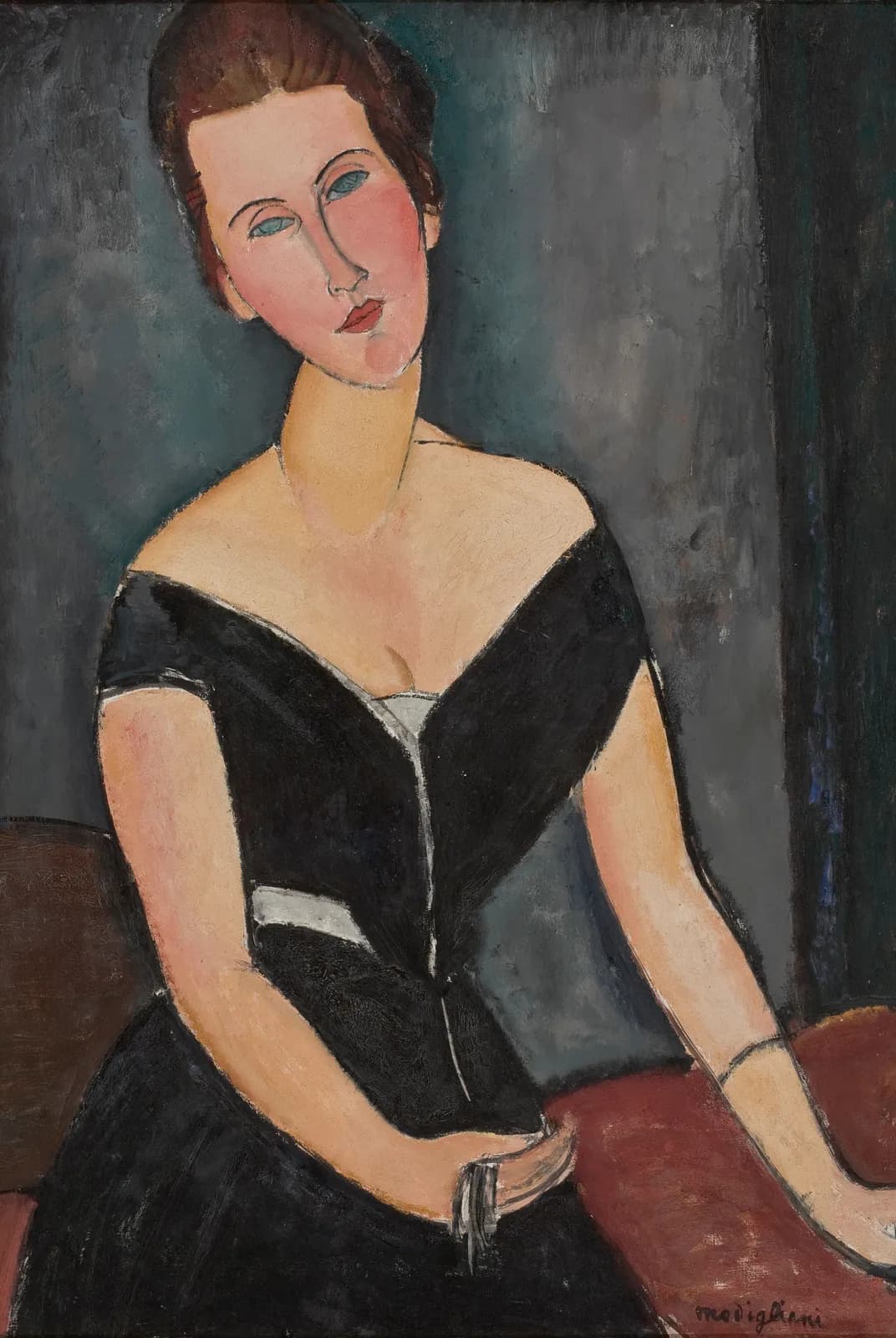 Portret van mevrouw Cécile van Muyden – Amedeo Modigliani