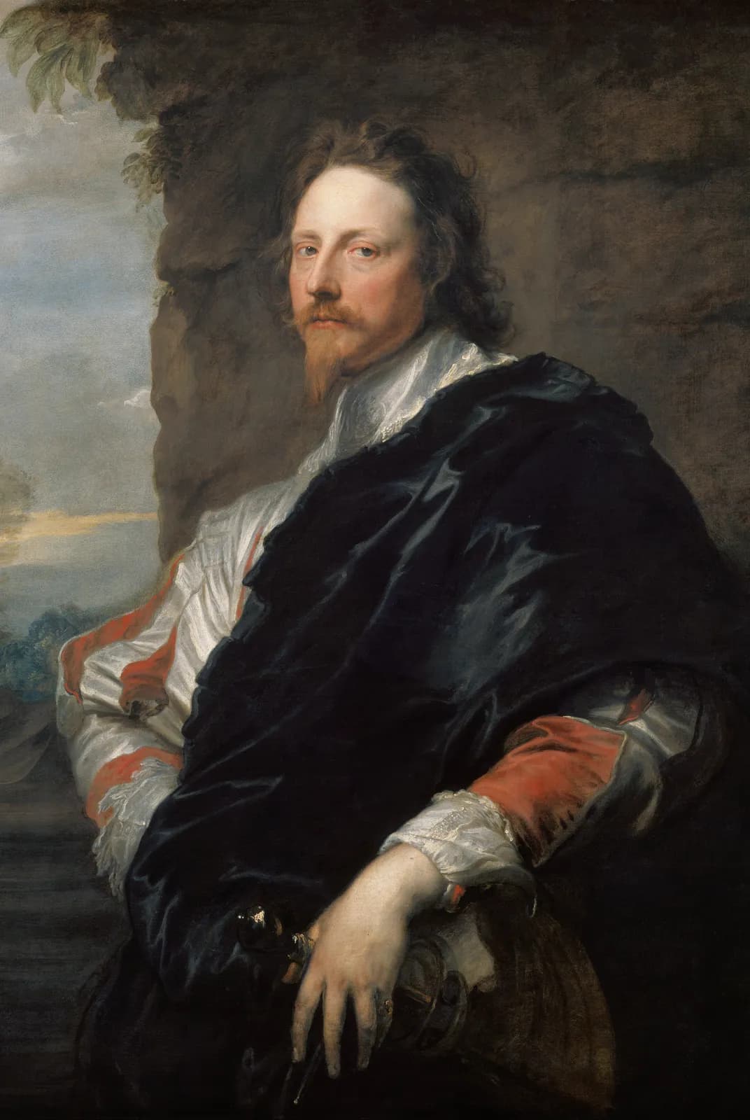 Portret van Nicolas Lanier – Anthony van Dyck