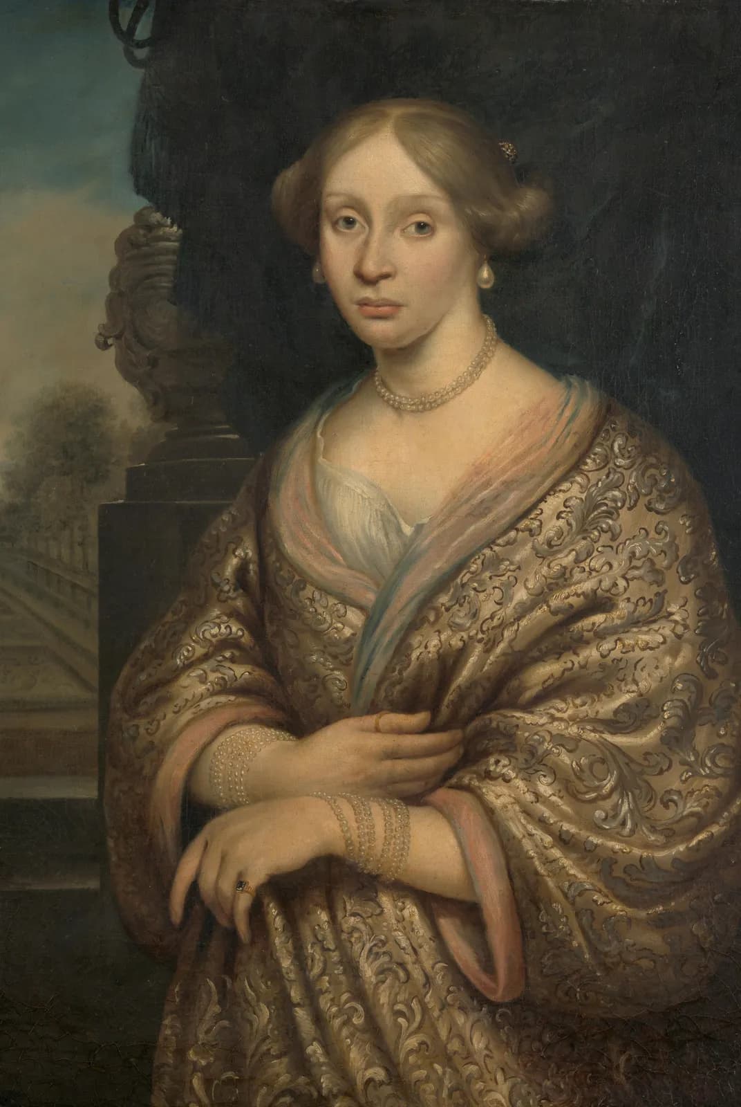 Portret van Petronella van der Burcht (1657-1682) – Zacharias Blijhooft