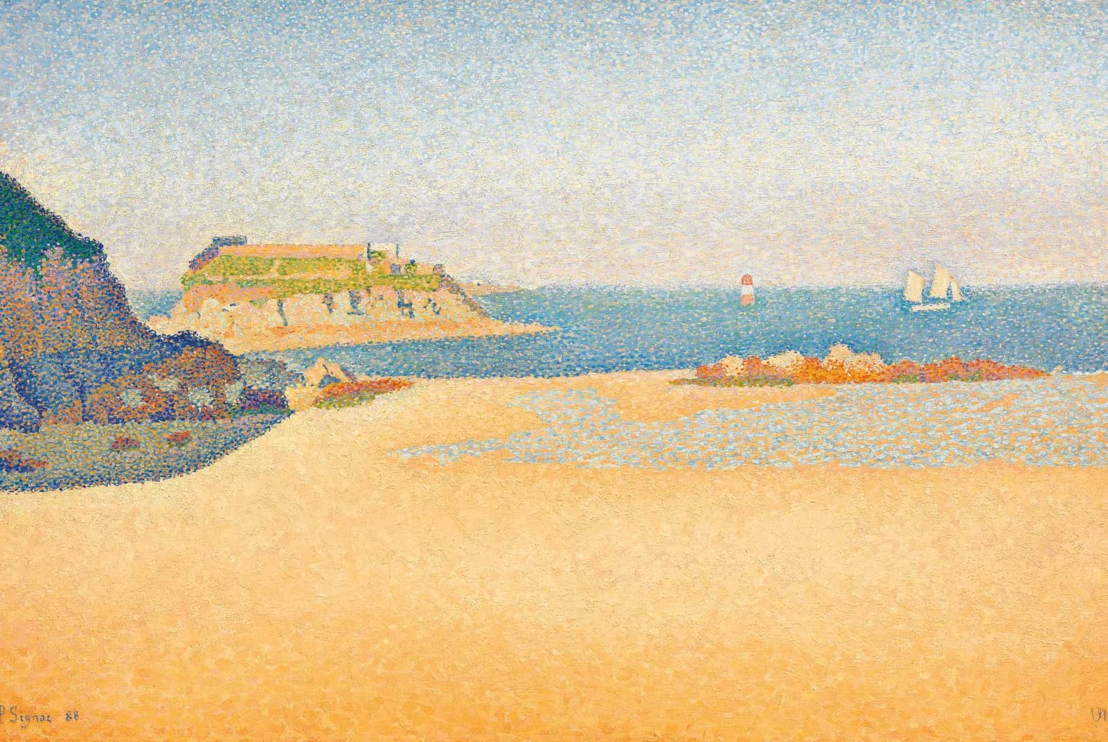 Portrieux, la comtesse – Paul Signac