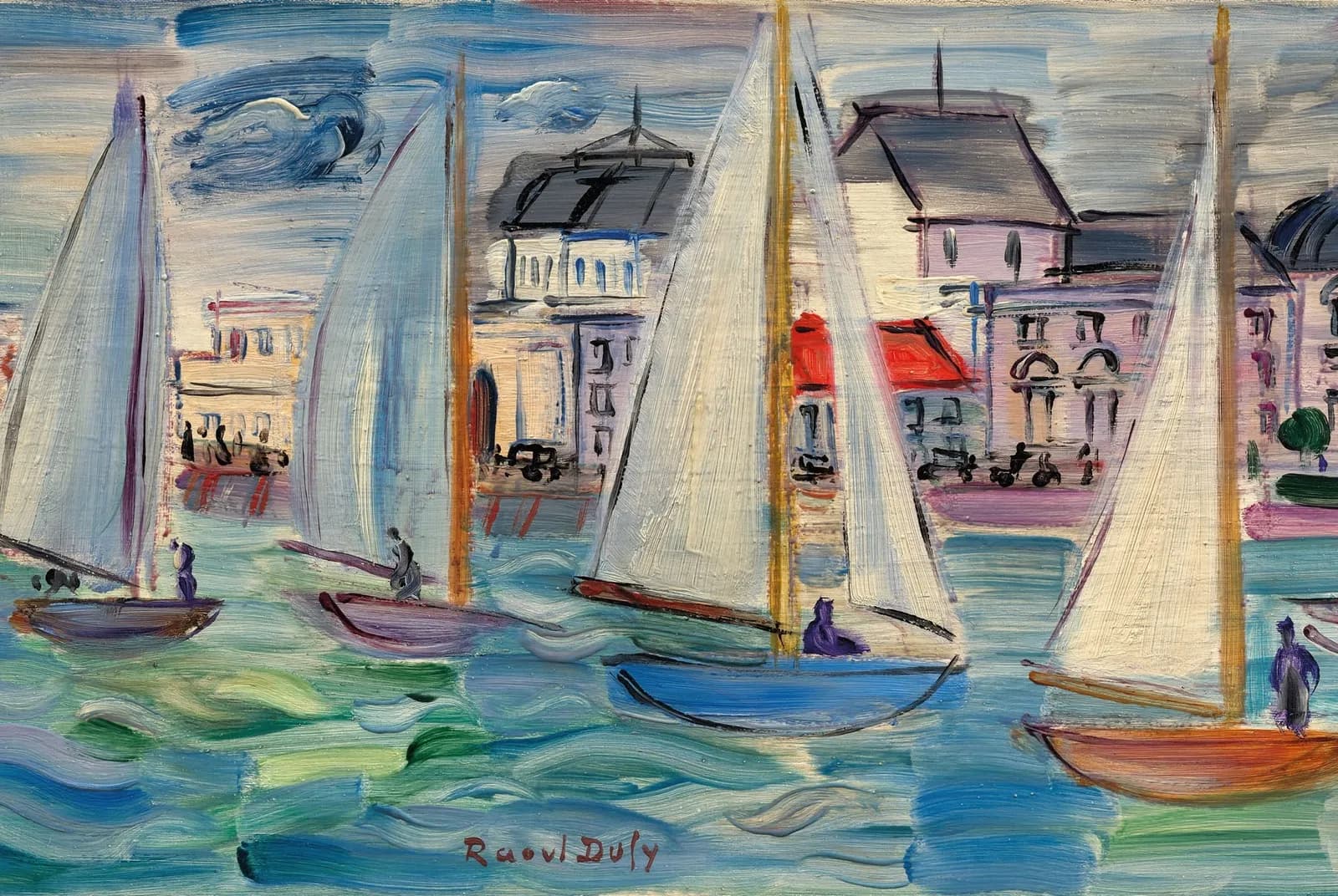 Régates à Deauville – Raoul Dufy