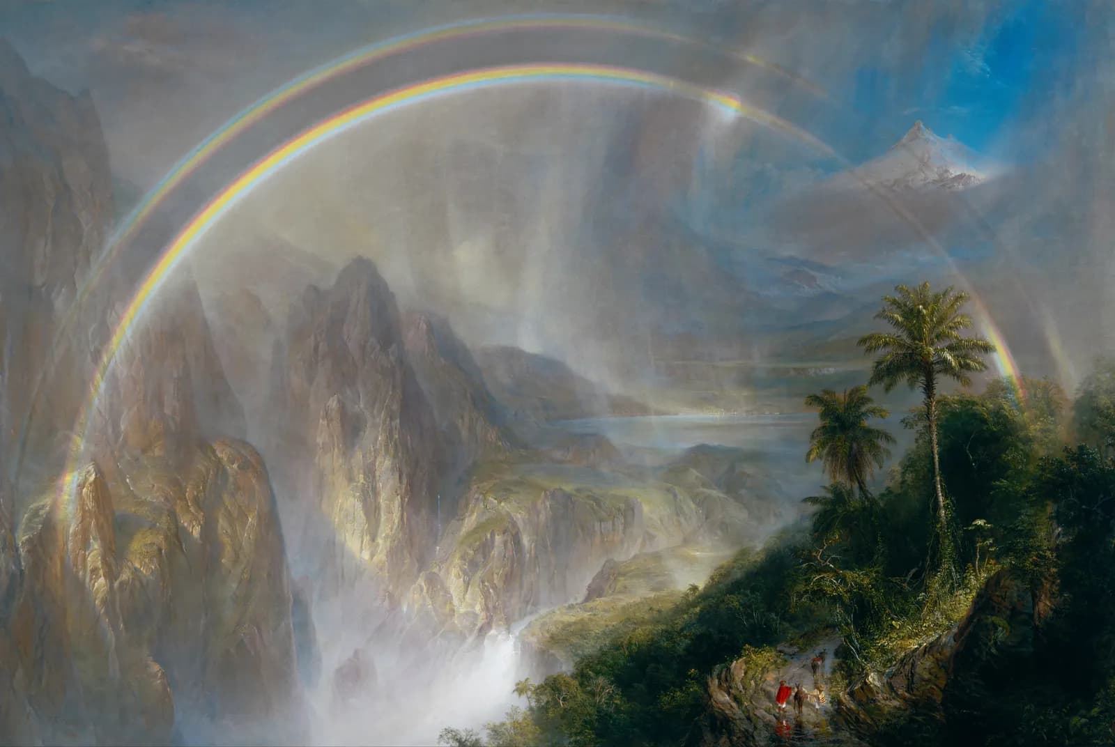 Regenboogvallei – Frederic Edwin Church