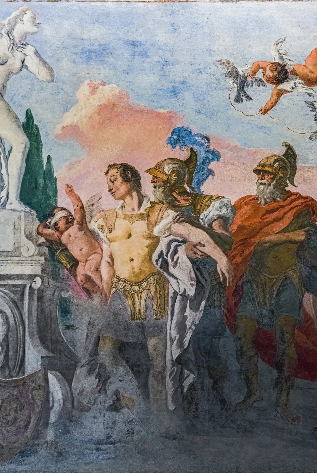 Rinaldo en Armida in haar tuin – Giovanni Battista Tiepolo