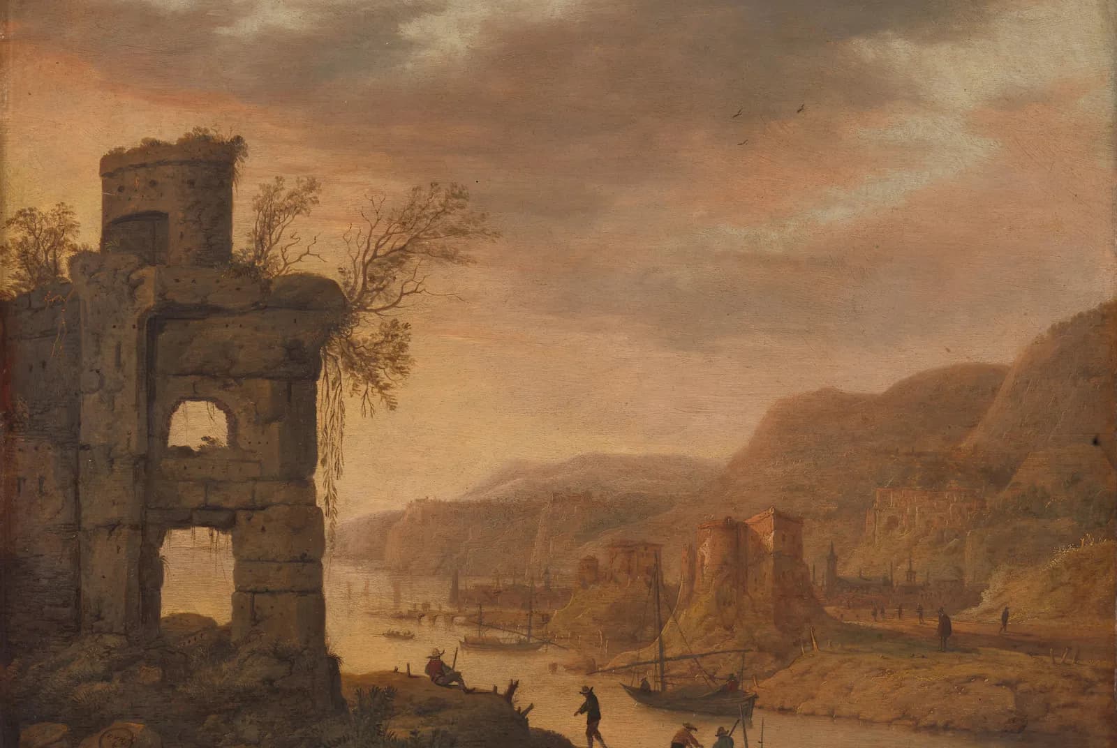Rivierlandschap – Dirk Verhaert