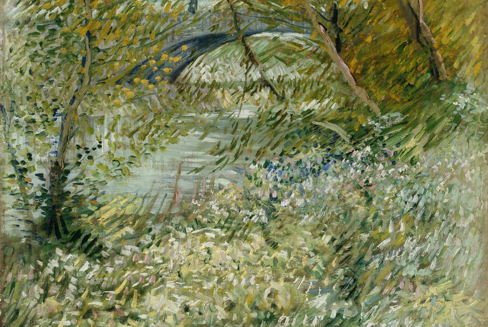 Rivieroever in de lente – Vincent van Gogh