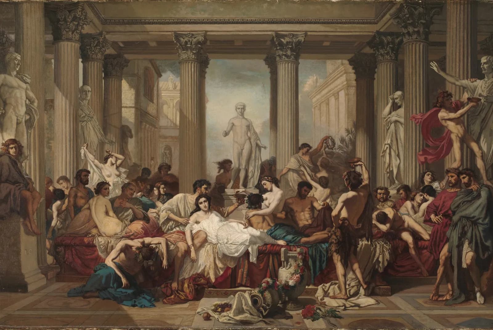 Romeinen in verval – Thomas Couture