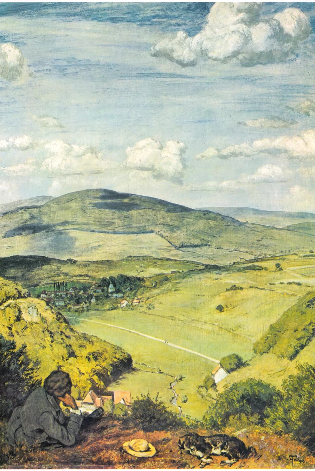 Rust in de vallei – Hans Thoma