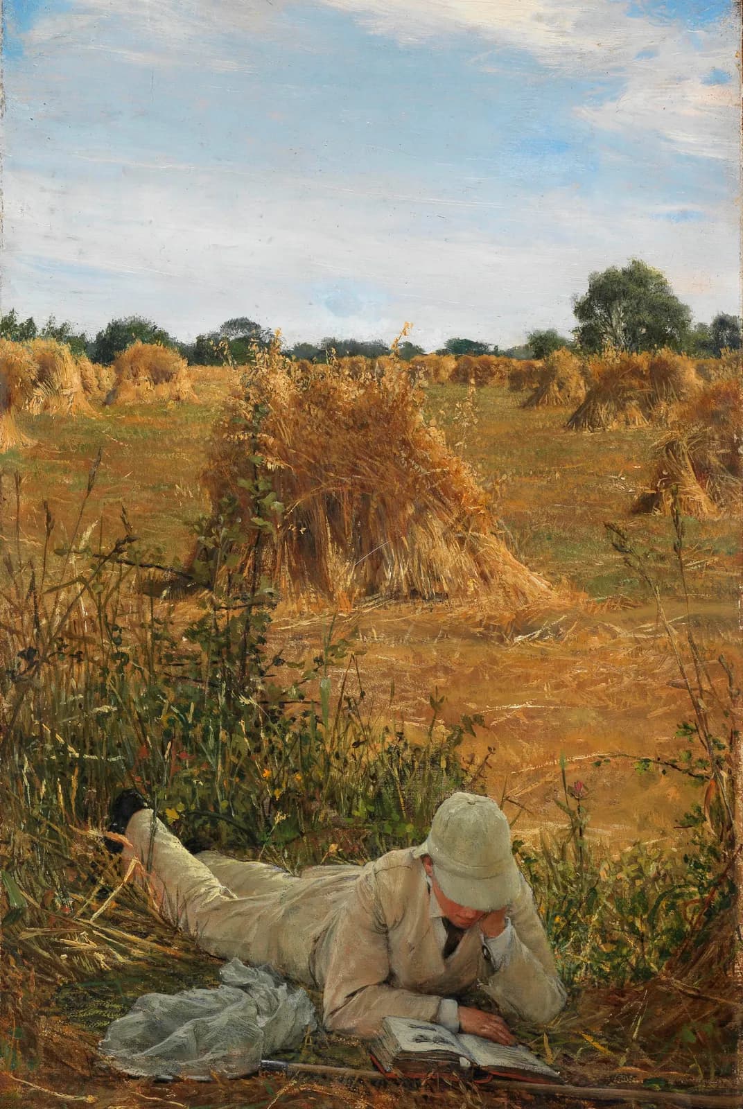 Rust in het korenveld – Lawrence Alma-Tadema
