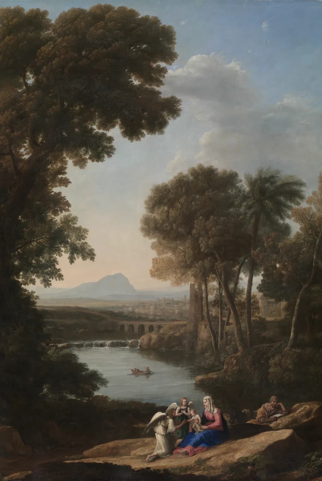 Rust op de vlucht naar Egypte – Claude Lorrain