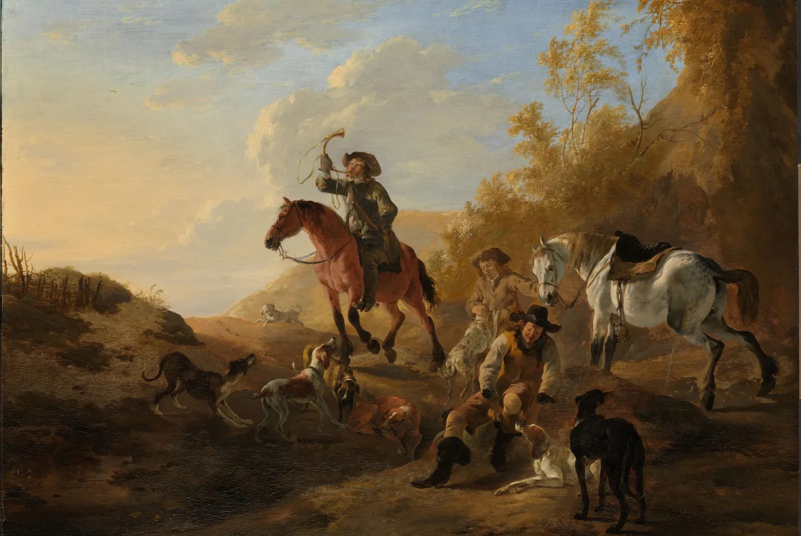 Rustende jagers – Dirk Stoop