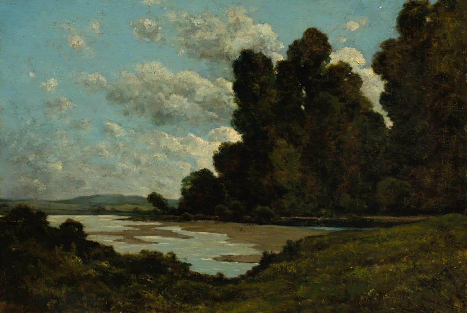 Rustig rivierlandschap – Henri-Joseph Harpignies