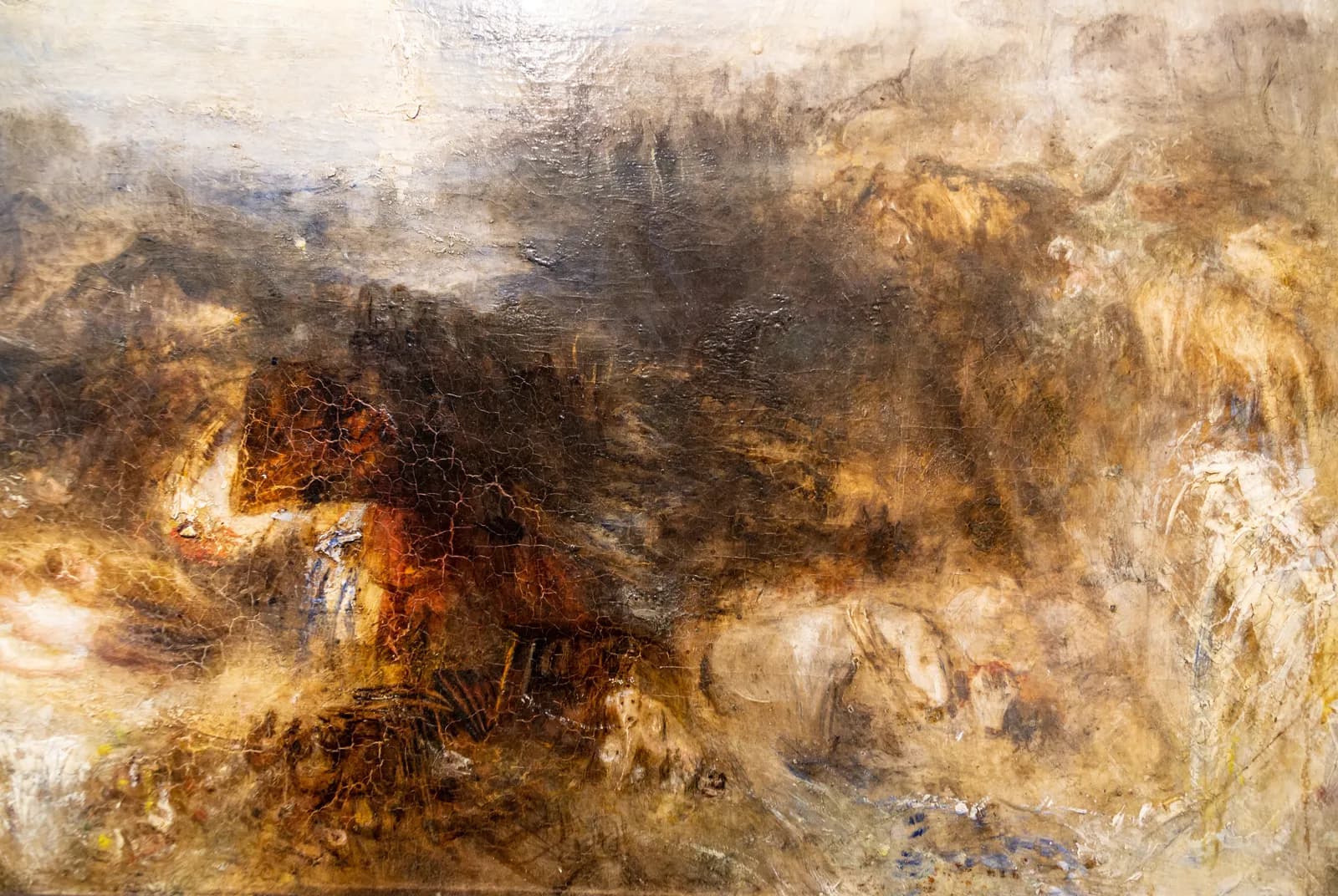 Schaduw en duisternis: de avond van de zondvloed – J.M.W. Turner