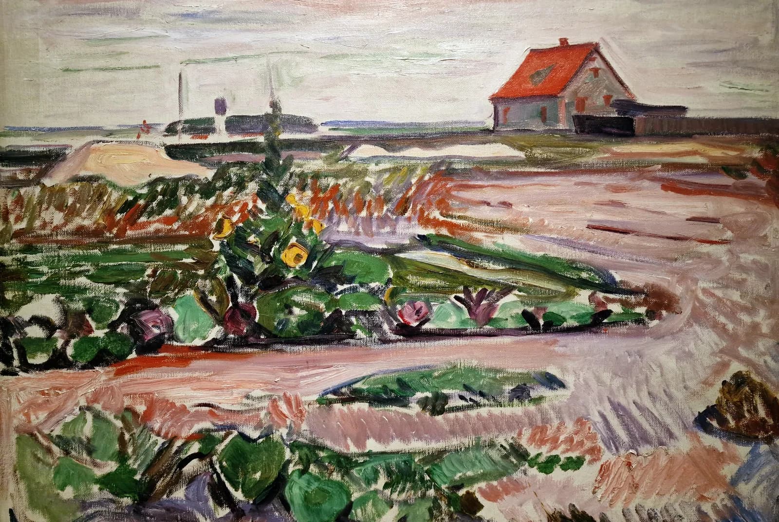 Kust bij Lübeck – Edvard Munch