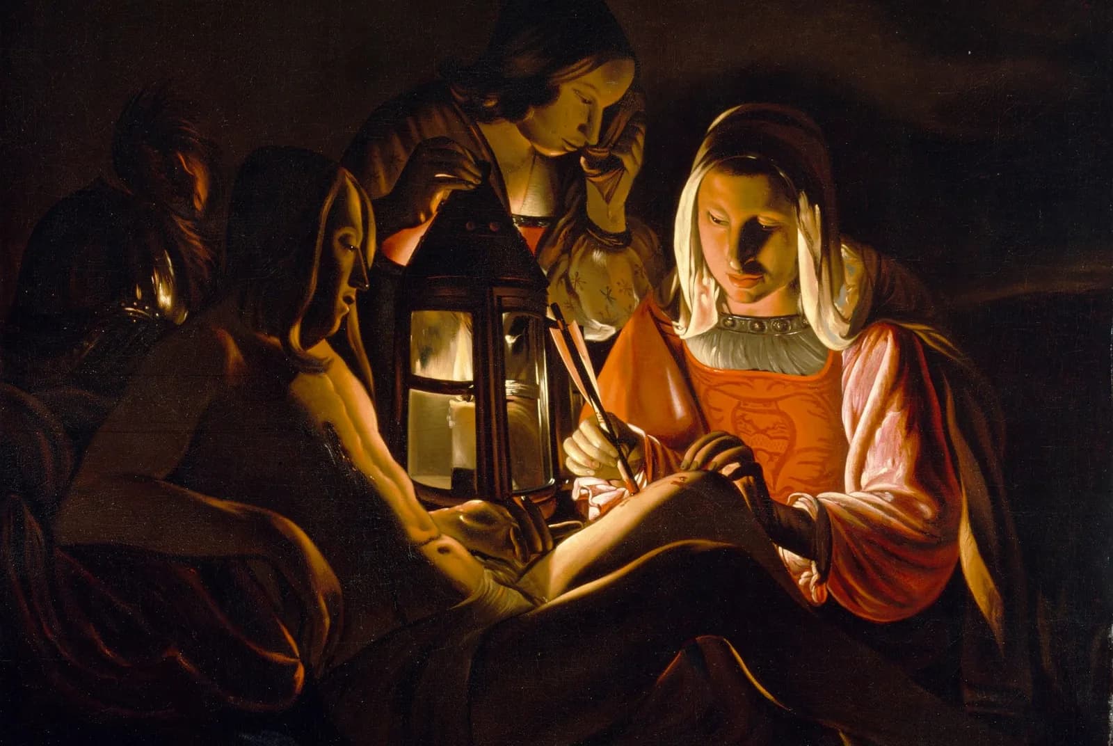Sint-Sebastiaan verzorgd door Sint-Irene – Georges de La Tour