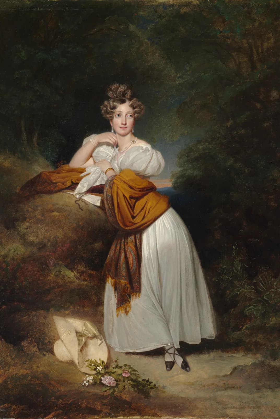 Sophie Guillemette, groothertogin van Baden (1801-1865) – Franz Xaver Winterhalter