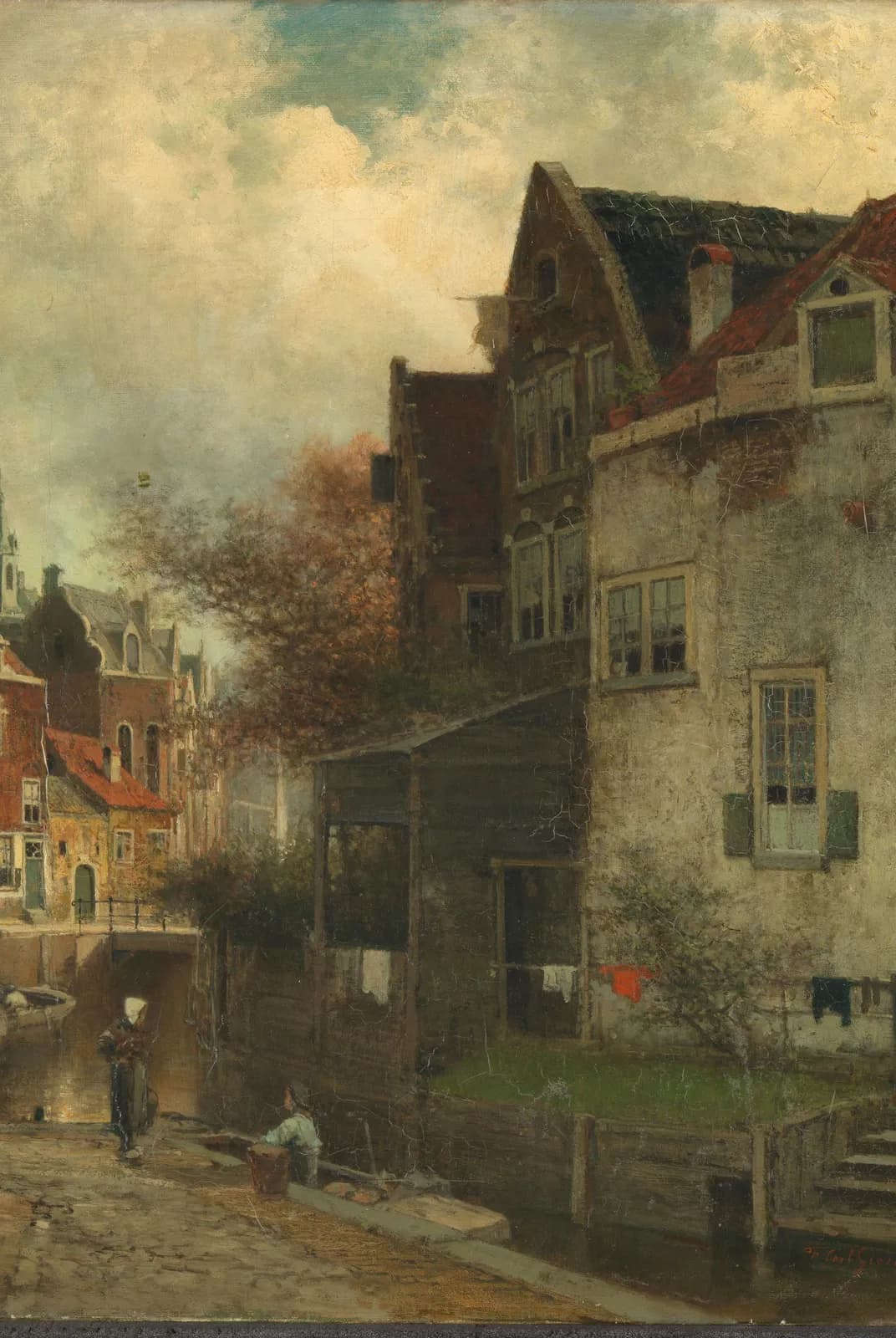 Stadsgezicht – Ferdinand Carel Sierich